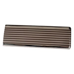 '47-'53 STAINLESS STEEL GLOVE BOX DOOR WITH PAINTED DETAILS