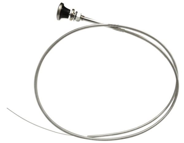 '47-'53 THROTTLE CABLE AND KNOB - Image 2