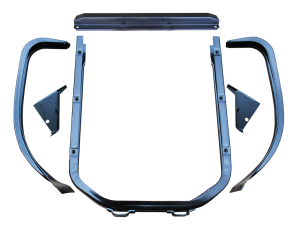 '47-'54 CHEVROLET RADIATOR SUPPORT, 6PC