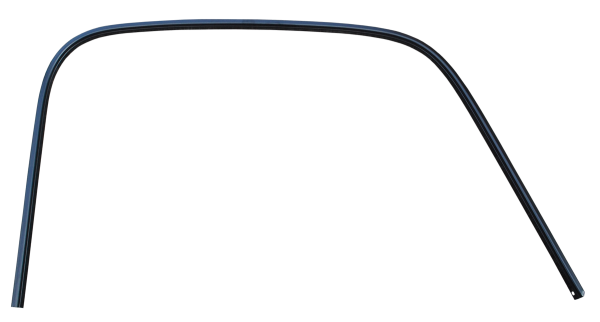 '47-'54 OUTER WINDOW TRIM, DRIP RAIL, RH