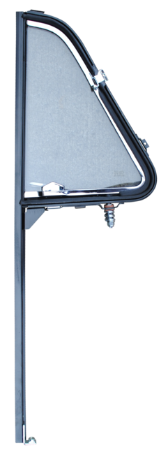 '51-'54 VENT WINDOW ASSEMBLY, BLACK, DRIVER'S SIDE