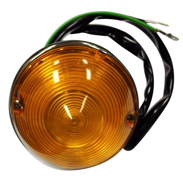 '55-'57 PARK LIGHT ASSY W/AMBER LENS, L=R