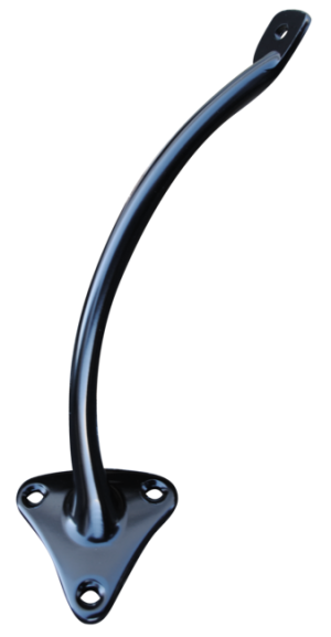 '55-'59 OUTSIDE MIRROR ARM (BLACK) DRIVER'S SIDE