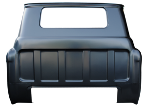 '55-'59 REAR CAB PANEL, SMALL WINDOW