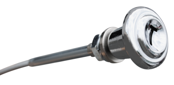 55-59 THROTTLE CABLE W/CHROME KNOB - Image 2