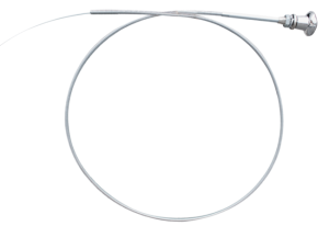 '55-'59 THROTTLE CABLE W/CHROME KNOB