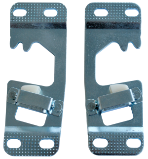 '60-'66 DOOR STRIKER PLATE SET (2PC)