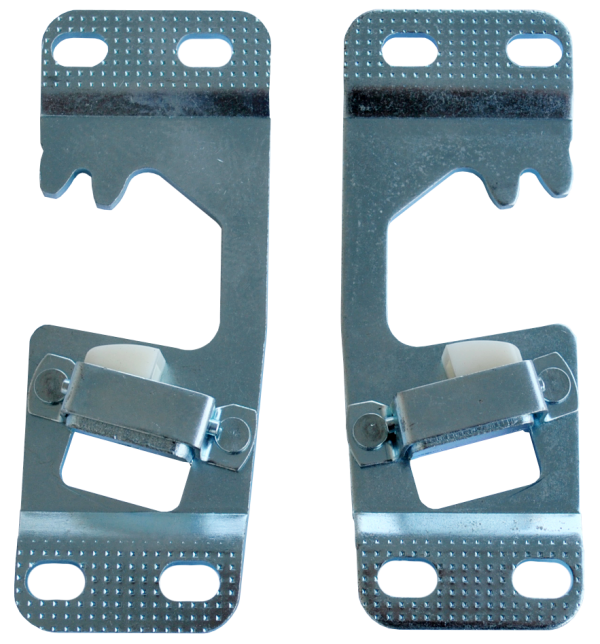 '60-'66 DOOR STRIKER PLATE SET (2PC)