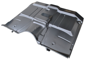 '63-'66 FULL FLOOR PAN ASSEMBLY W/O TRANS COVER CUTOUT