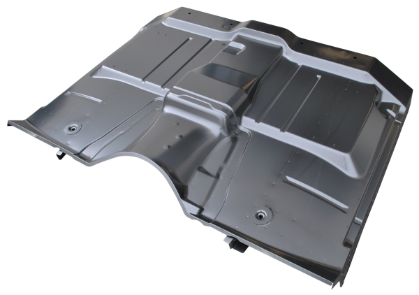 '63-'66 FULL FLOOR PAN ASSEMBLY W/O TRANS COVER CUTOUT