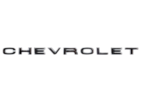 '67-'68 CHEVROLET HOOD LETTERS