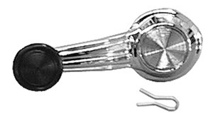 '67-'72 DOOR WINDOW CRANK BLACK KNOB