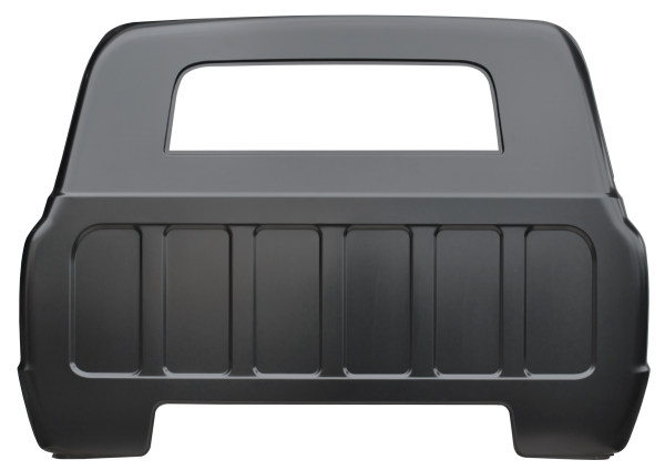 '67 CAB BACK PANEL WITH SMALL BACK GLASS OPENING
