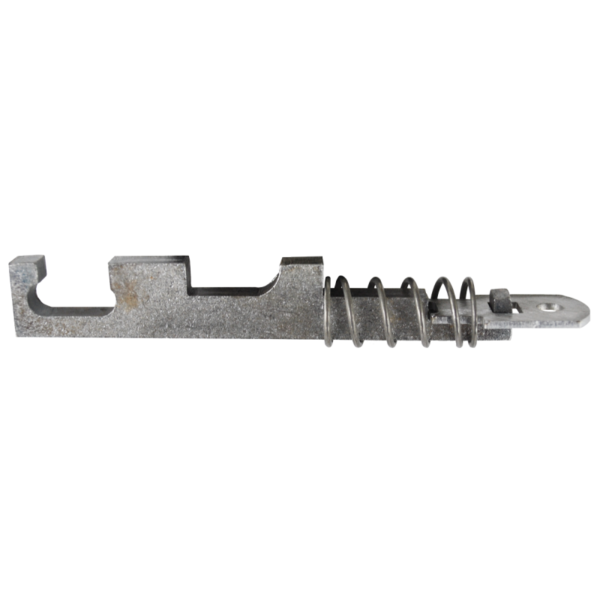 '67-'72 SEAT ADJUSTER LOCK BAR WITH SPRING AND RETAINER, LH