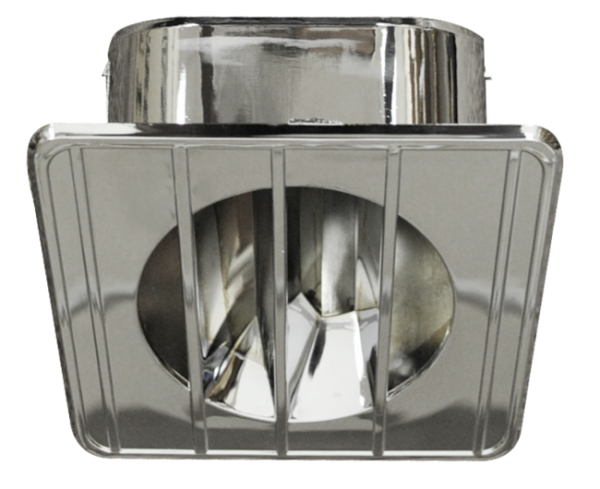 '67-'72 TOP DEFROST VENT (CHROME) DRIVER'S SIDE