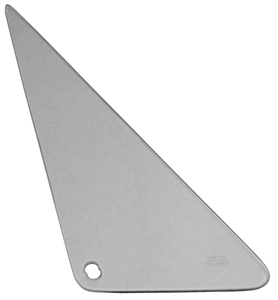 '68-'72 VENT WINDOW GLASS, DRIVER'S SIDE