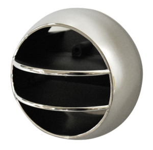 '68-'77 SIDE AIR VENT BALL (CHROME/BLACK)