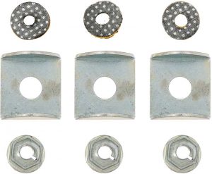 '68 Front Fender Eyebrow Molding Clips
