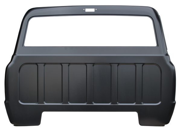 '69-'72 CAB BACK PANEL WITH BIG BACK GLASS OPENING W/CARGO LIGHT OPENING