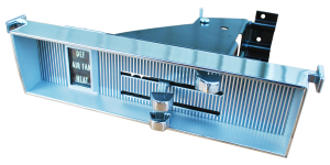'69-'72 HEATER CONTROLS WITH CHROME FACE W/O A/C