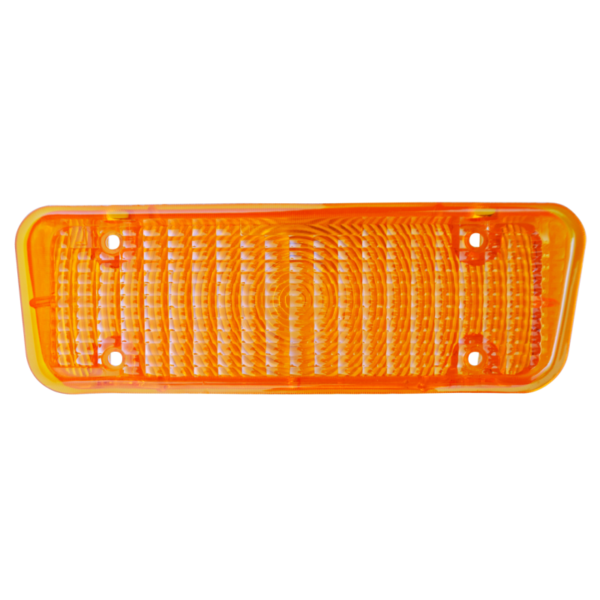 '71-'72 PARKING LAMP LENS, PASSENGER'S SIDE AMBER
