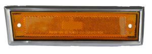 '81-'87 FRONT SIDEMARKER, PASSENGER'S SIDE, W/TRIM
