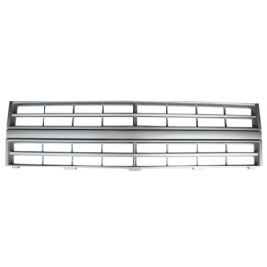 '85-'87 C10 GRILLE, ARGENT, SINGLE H/L W/O MOLDING