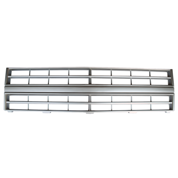 '85-'87 C10 GRILLE, ARGENT, SINGLE H/L W/O MOLDING