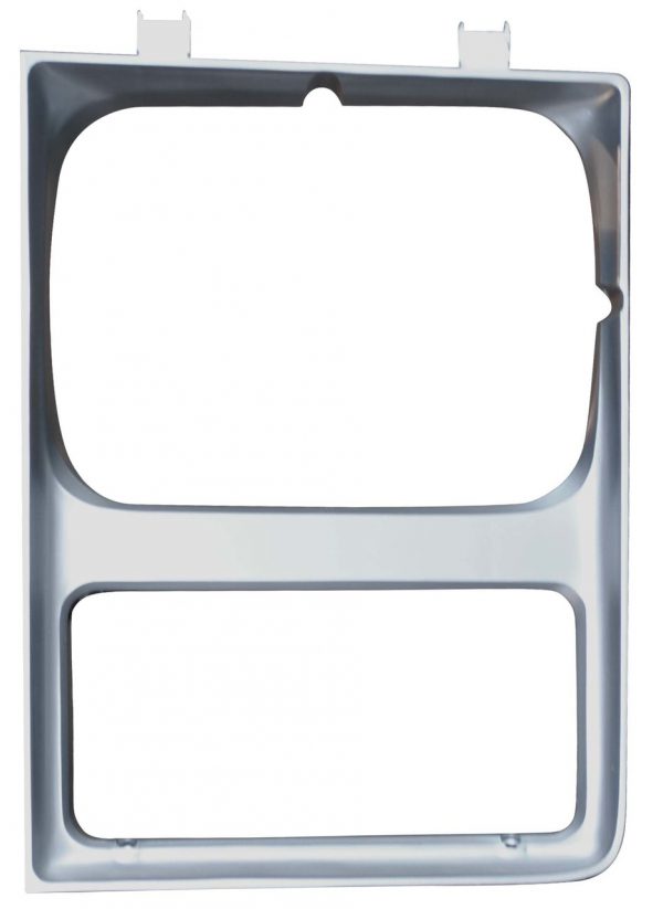 '85-'87 HEADLIGHT BEZEL FOR SINGLE HEADLIGHT, LH, SILVER