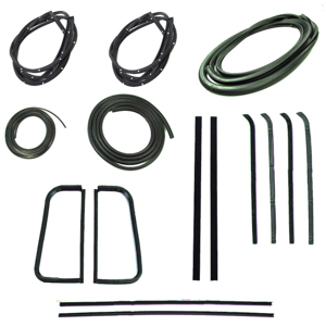 55-59 Complete Standard Weatherstrip Kit