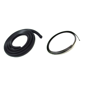 42-66 Small Rear Window Seal Kit Chrome Bead