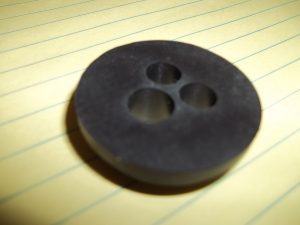 '67-'72 Firewall Windshield Washer and A/C Harness / Vacuum Line 3 Hole Grommet