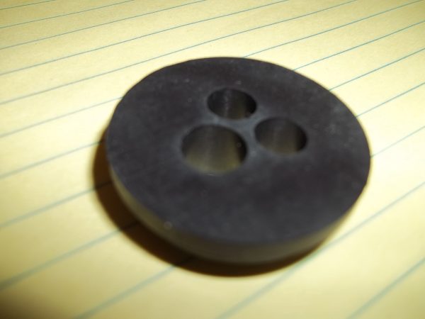 '67-'72 Firewall Windshield Washer and A/C Harness / Vacuum Line 3 Hole Grommet