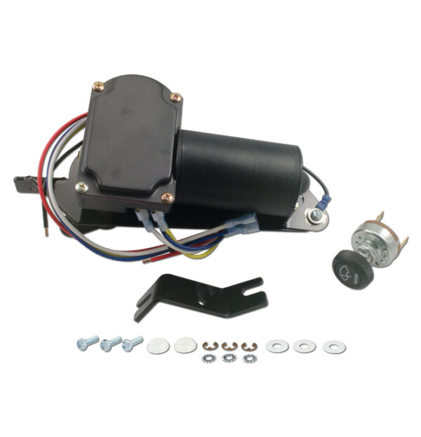 '47-'53 Electric Windshield Wiper Motor Conversion Kit - 6 Volt
