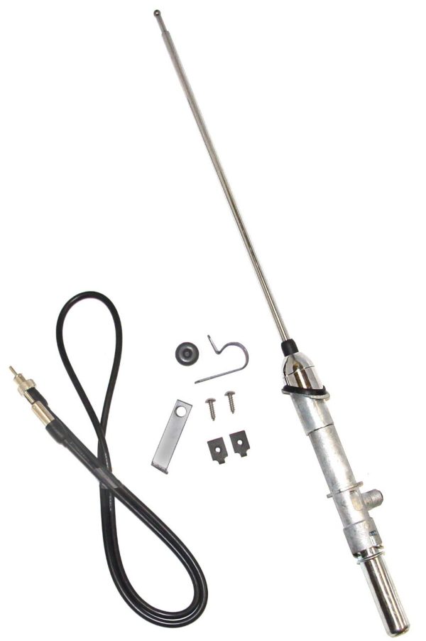 '60-'62 Radio Antenna Kit with Cable - Telescopic