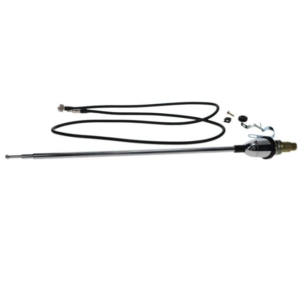 '63 Radio Antenna Kit with Cable - Telescopic