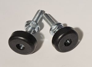 '67-'72 Hood Adjuster Bolts with Bumpers