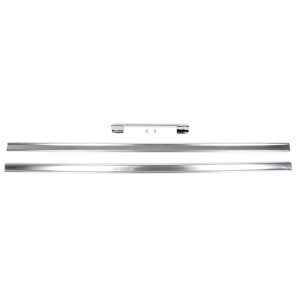 '67-'72 3 Piece Tailgate Molding Kit - Upper L/H, R/H, and Center Moldings