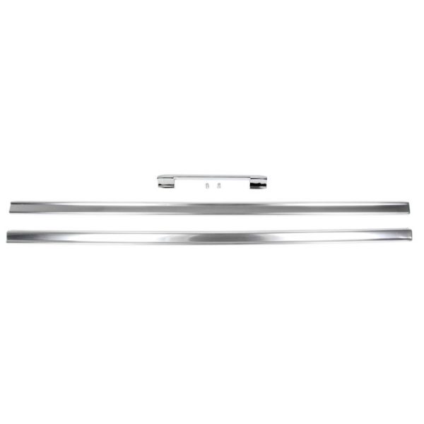 '67-'72 3 Piece Tailgate Molding Kit - Upper L/H, R/H, and Center Moldings