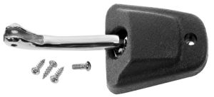 '69-'71 Interior Mirror Bracket - Chrome with Black Cover