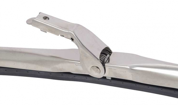 '73-'84 Windshield Wiper Blade - 16" Polished Stainless Steel - Image 2