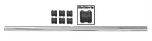 '62-'66 Upper Door Molding with Clips
