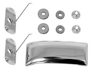 '62-'66 Upper Cab Molding with Clips - L/H