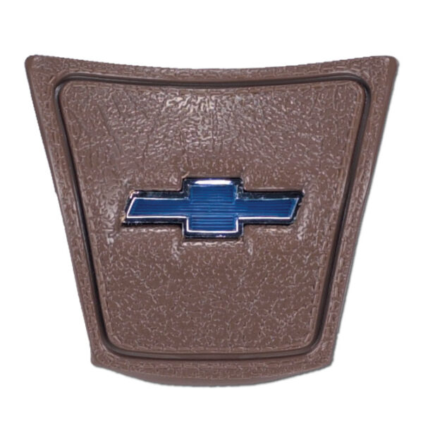 '69-'72 Horn Cap - Saddle with Blue Chevrolet Bow-Tie