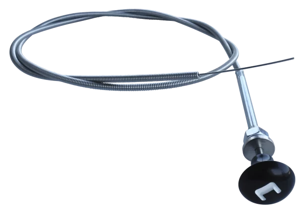 '54-'55 Choke Cable and Knob - Black 48"