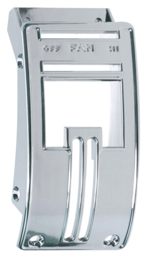 '55-'59 Heater Control Bezel with Deluxe Heater - Chrome