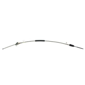 '51-'54 Bolt-On Rear Parking Brake Cable - Stainless Steel, 3/4 Ton Longbed