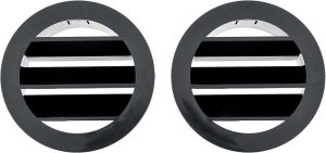 '64-'66 Defroster Top Vent Pair - Black