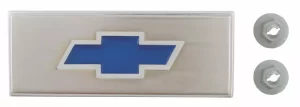 '69-'72 Center Console Emblem - Blue Chevrolet Bow-Tie