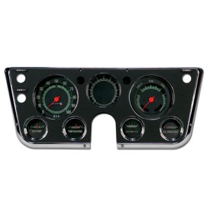 '67-'68 Complete Dash Gauge Cluster Kit - Without Tachometer and Vacuum Gauge
